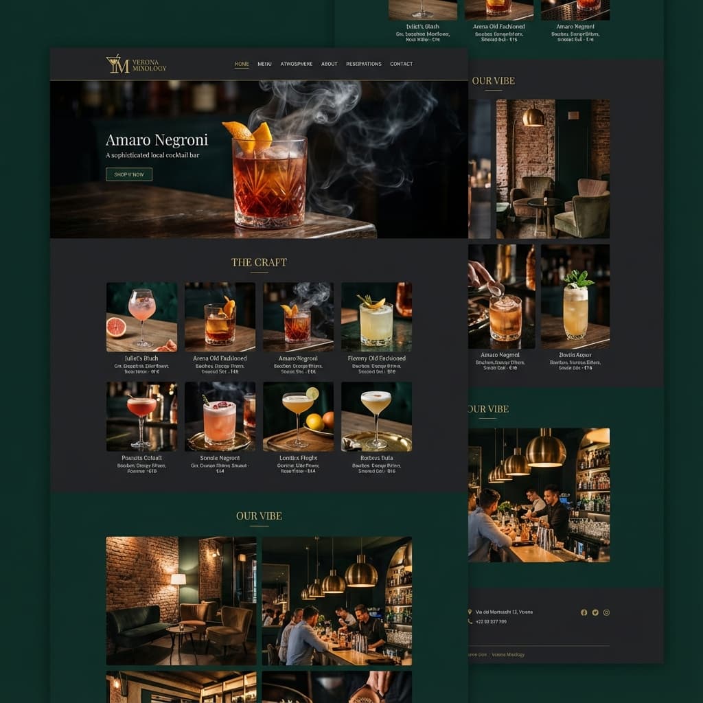 Anteprima del progetto Cocktail Bar & Lounge